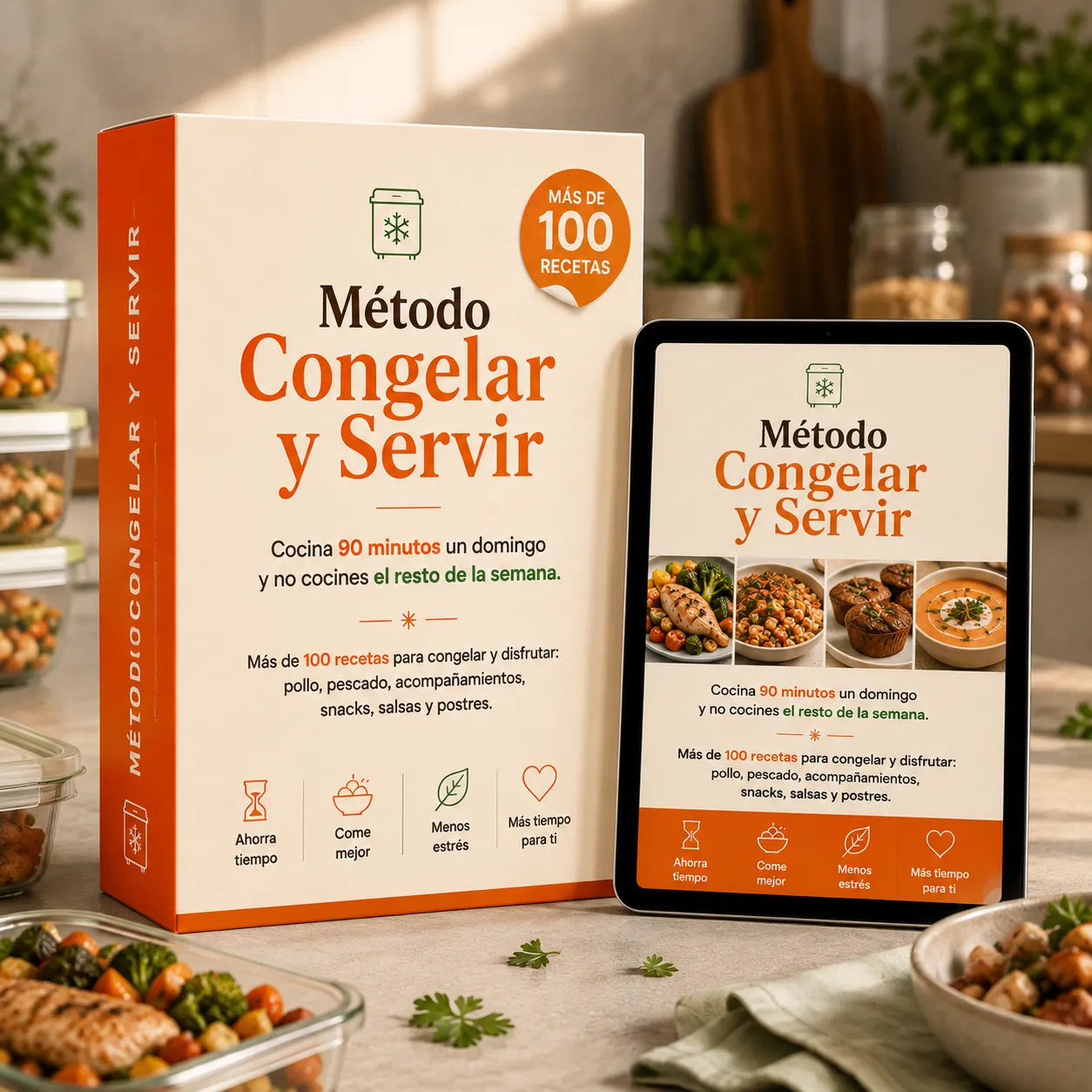 Método congelar y servir + 3 Bonos Exclusivos